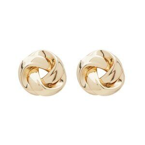 Dreamstate Knot Stud Earrings in Gold-Tone MSRP $30 NWT